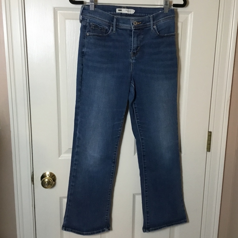 Levi’s 512 Bootcut Perfect Slimming Sequins & Stud Pocket Petite Jeans - 6P